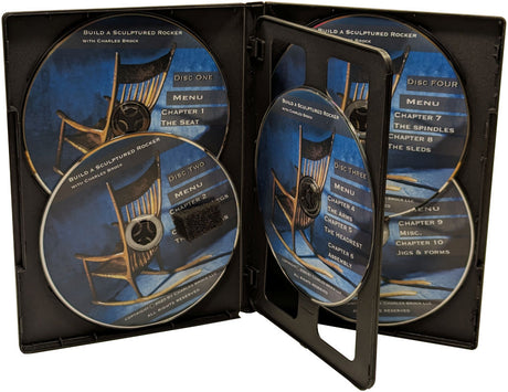 Build a Sculptured Rocker with Chuck Brock DVD Set & Streaming Video