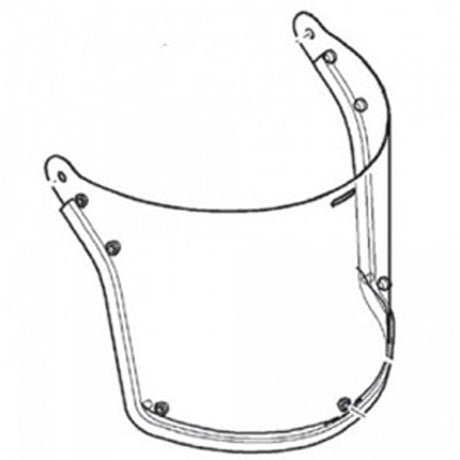 Replacement Visor for Trend Airshield Pro