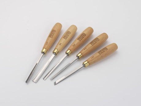 Record Power 5-piece Carving by Numbers Essential Set