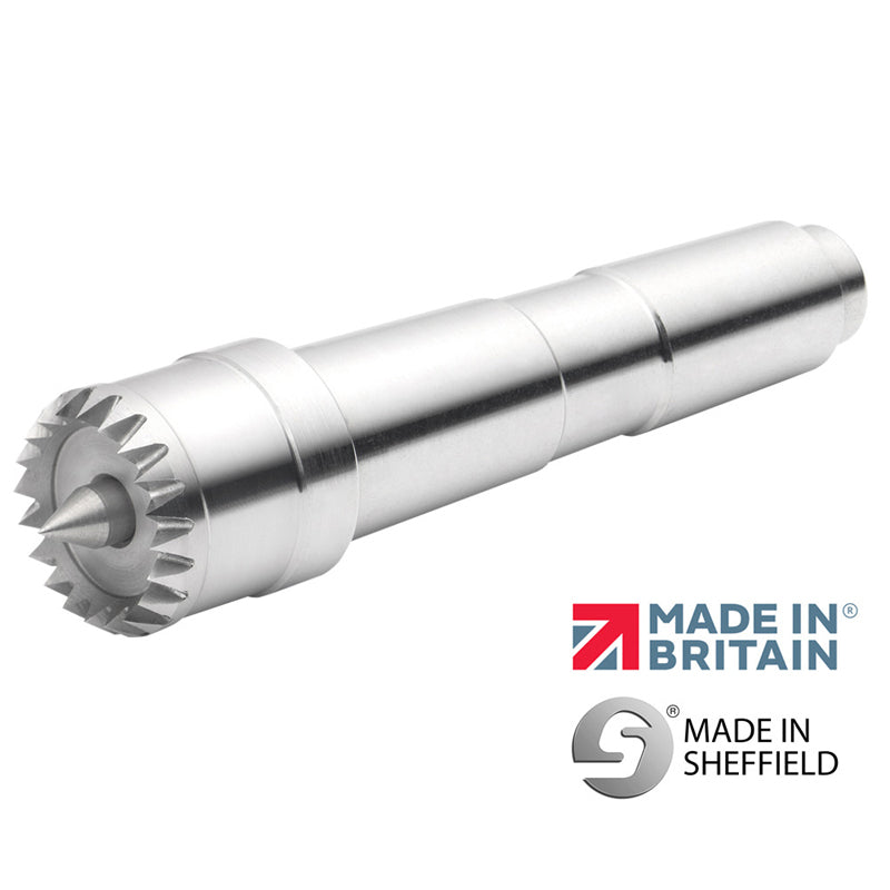 Record Power Multi-tooth Spring-Tip Drive Center - 2MT