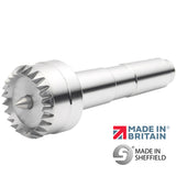 302375: Record Power Multi-tooth Spring-Tip Drive Center - 2MT
