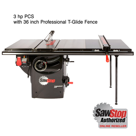 SawStop Professional Cabinet Tablesaw PCS