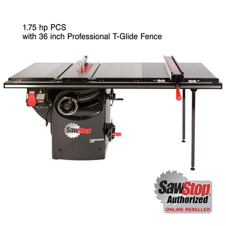 SawStop Professional Cabinet Tablesaw PCS