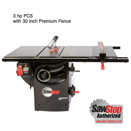 SawStop Professional Cabinet Tablesaw PCS
