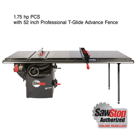 SawStop Professional Cabinet Tablesaw PCS