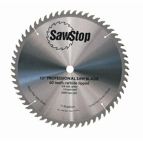 305205: SawStop Standard Series 10 inch Saw Blade