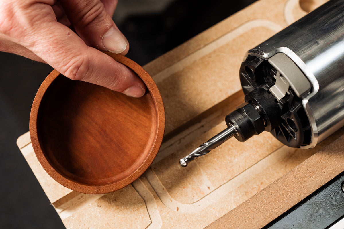 Shaper Tools Up-Spiral Ball Nose Bit