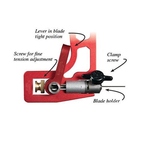 Knew Concepts Woodworker's Aluminum Fretsaw Mk3 & Mk4