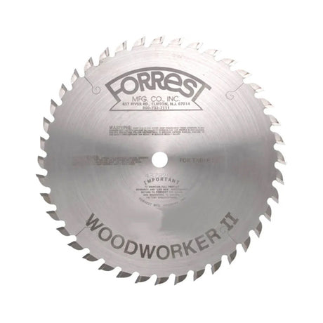 Forrest Woodworker II Combination: 12" x 48 Tooth - 1/8" Kerf - 1" bore