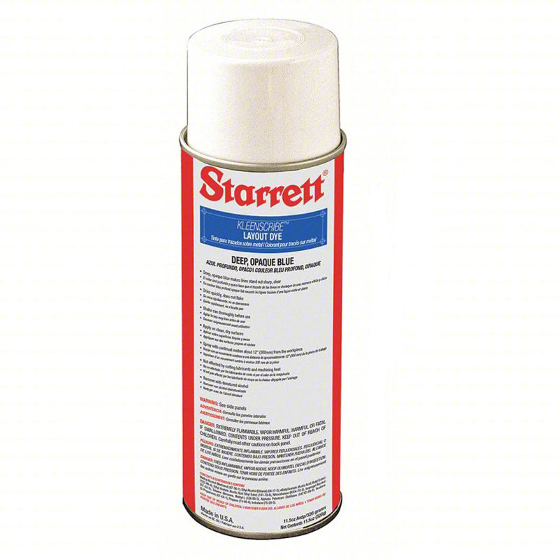 Starrett Machinist's Blue Dye - 11.5 oz. Aerosol
