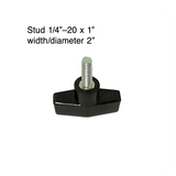 485604: T-Knob - 1/4 inch-20 x 1" (Stud)