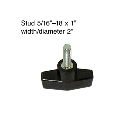 485605: T-Knob - 5/16 inch-18 x 1" (Stud)