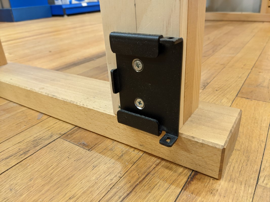 Quick Release Plates for Workbench Caster Kit