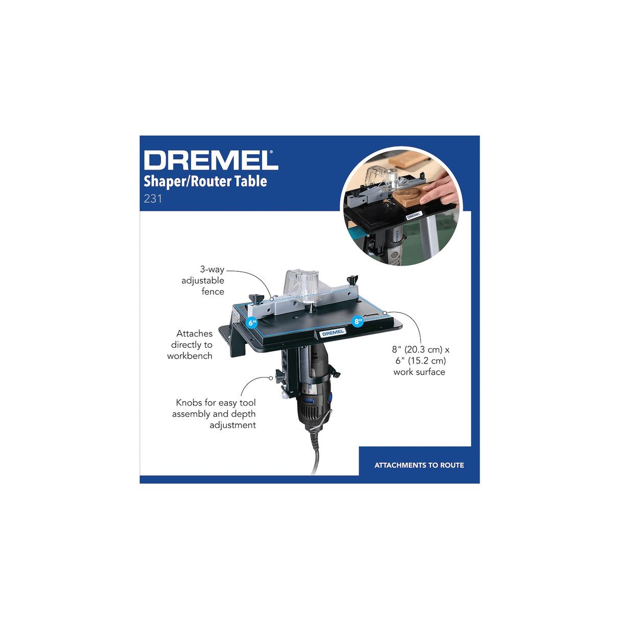 Dremel #231 Features