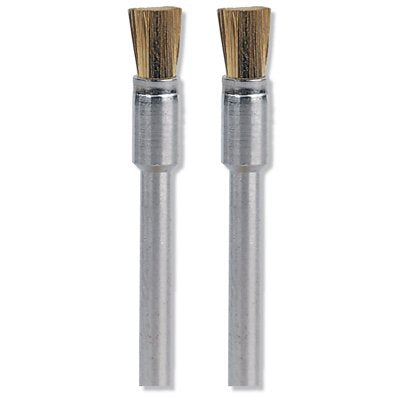 Dremel 1/8 inch Brass Wire Brush - Pack of 2