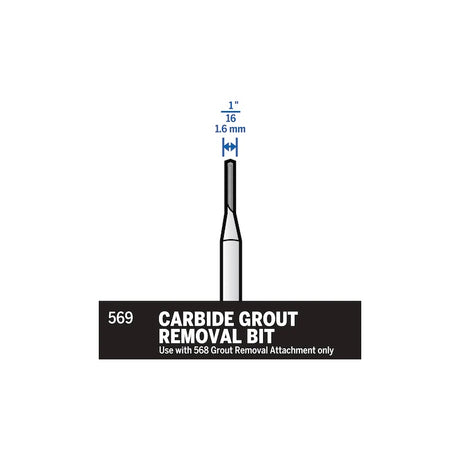 Dremel #569 Dimensions