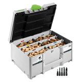 Festool DF 500 Q Domino Cutter & Tenon Assortment Systainer
