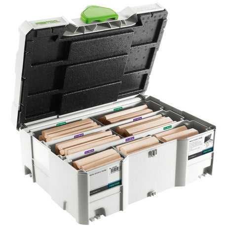720155: Festool Domino XL DF 700 Cutter & Tenon Assortment Systainer