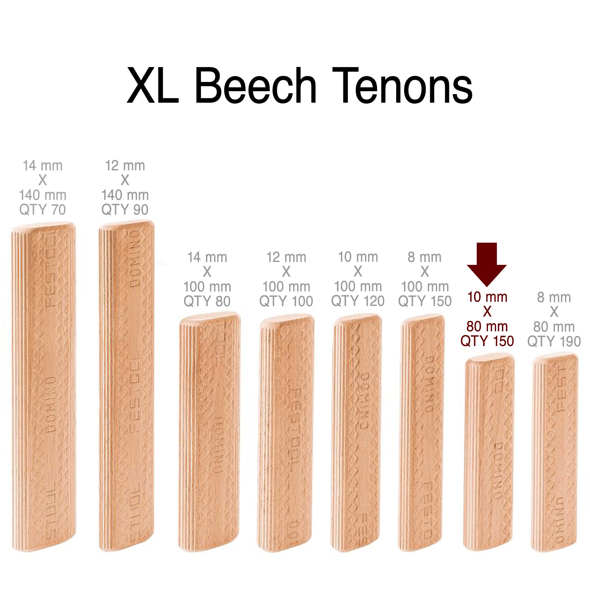 SISANDI MIES BRAZILIAN savannah tan サイズ1 Festool Domino XL Beech Tenons – Highland Woodworking