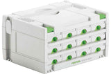 721445: Festool Sortainer Classic Multi-Drawer Storage Cases