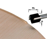 Festool 19mm Trim Router Bit - 8mm shank