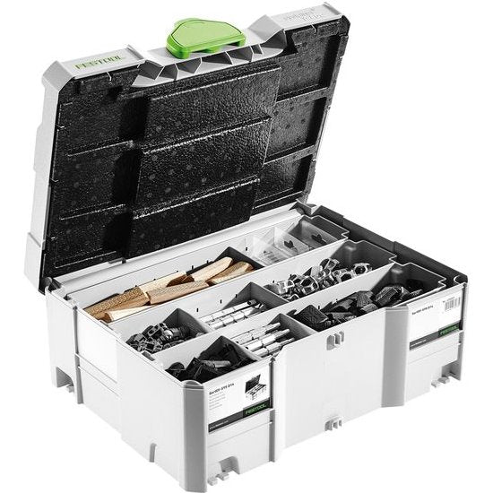 Festool 14mm DOMINO Connector Set Systainer SV-SYS – Highland