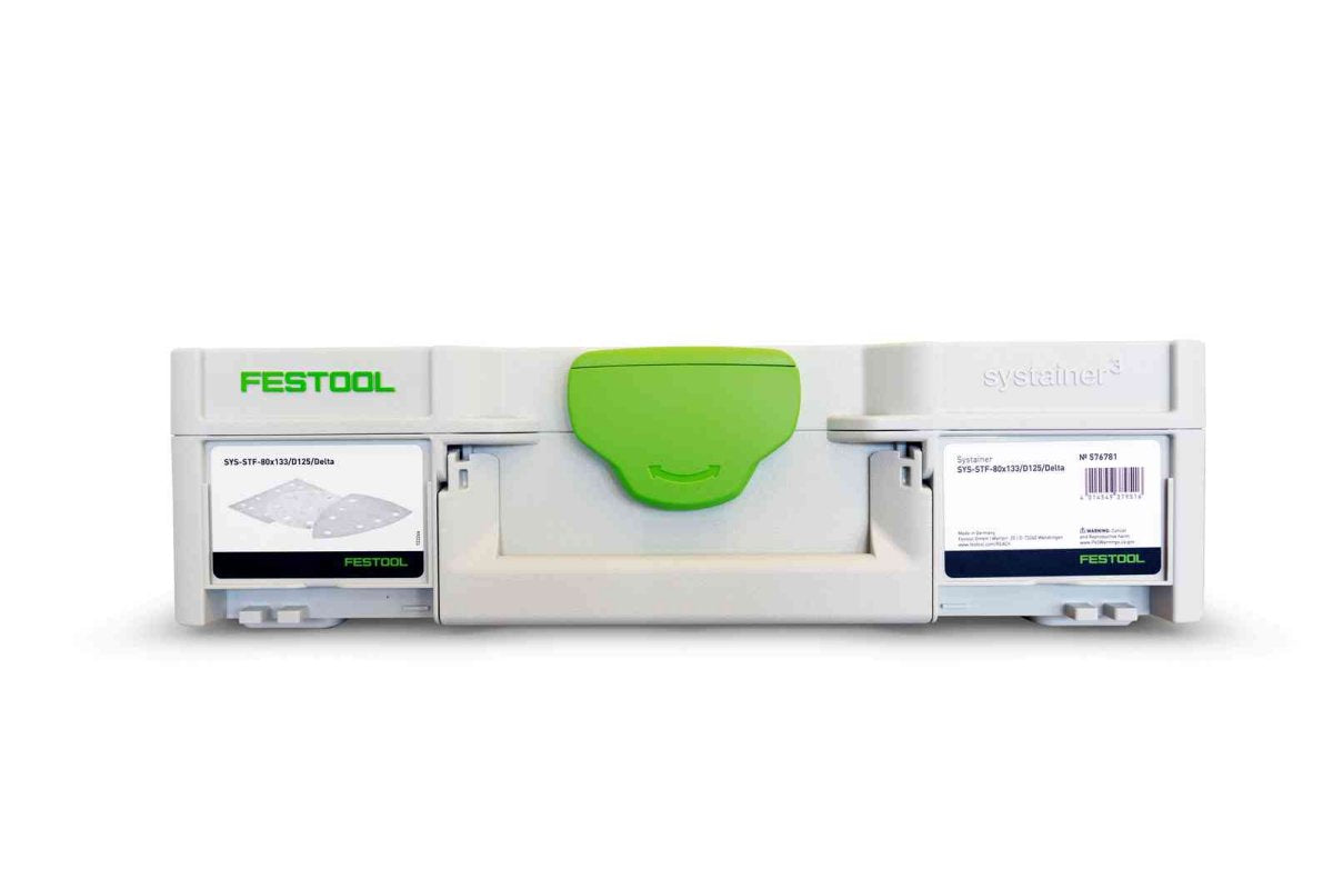 Festool SYS3 Abrasives Organizer - SYS-STF-80x133/D125/Delta