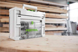 Festool SYS3 DF M Systainer Case with Lid Compartment