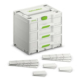 723473: Festool SYS3 Sortainer M 337 Multi-Drawer Storage Cases