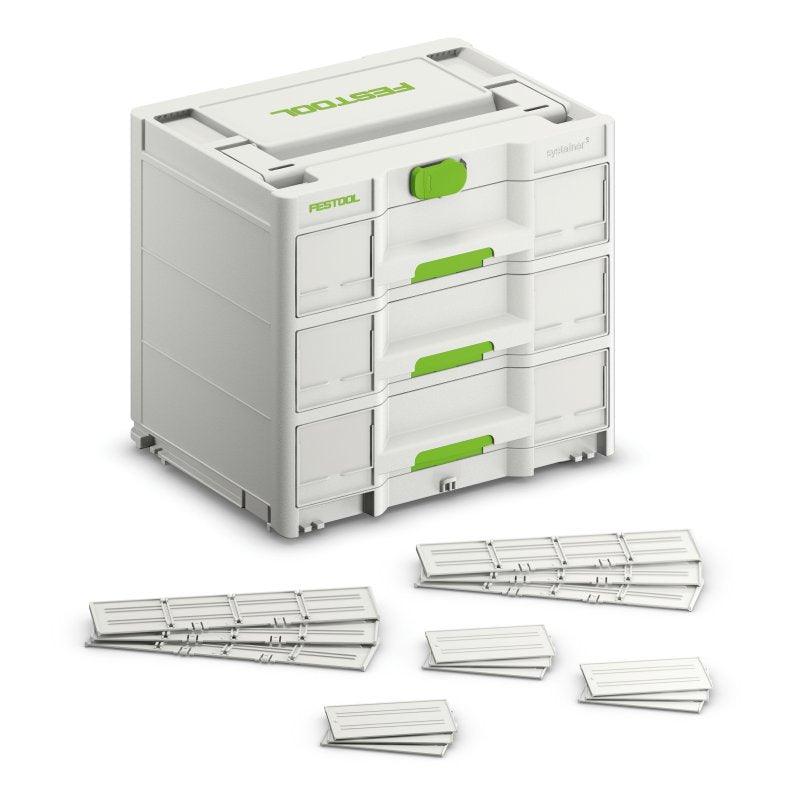 Festool SYS3 Sortainer M 337 Multi-Drawer Storage Cases