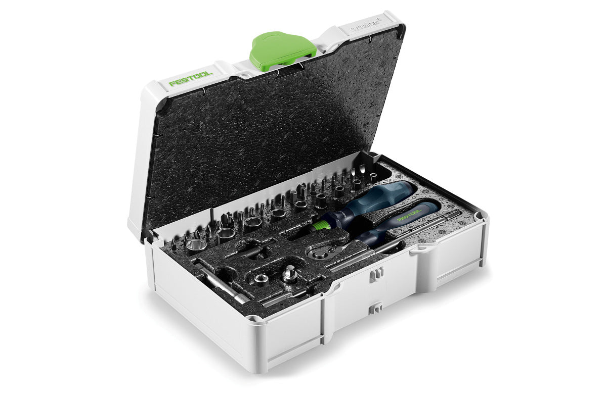Festool Ratel Set Festool Ratchet Set in SYS3 S 76 Systainer – Highland Woodworking
