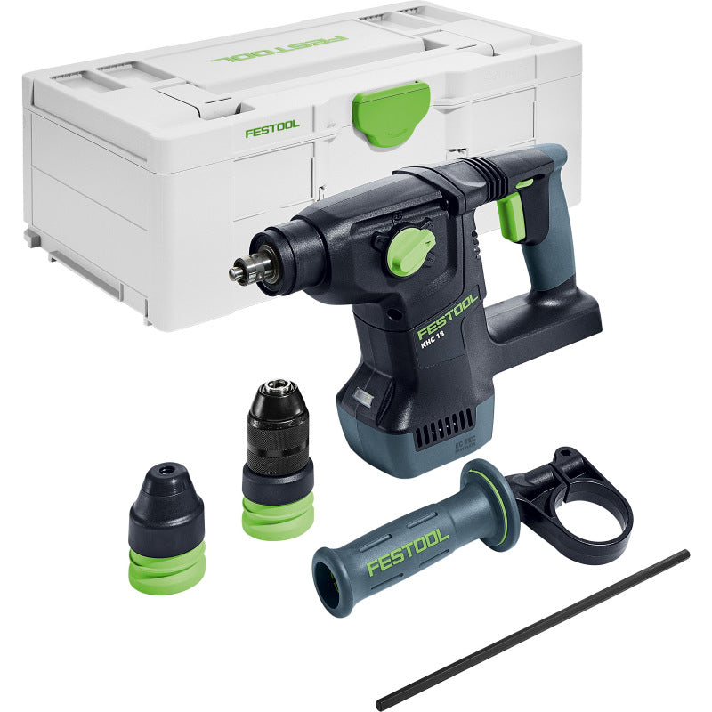 Festool KHC 18 Cordless Rotary Hammer Drill – Highland Woodworking
