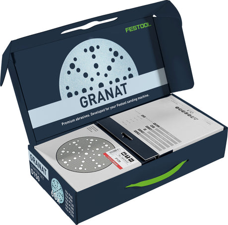 Festool Granat 150mm Sanding Disc Starter Set - Pack of 60