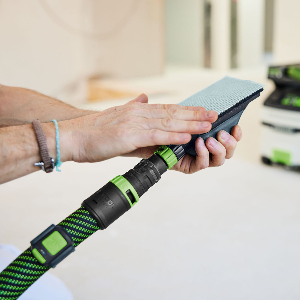 Festool HSK-A 80mm x 130mm Hand Sanding Block with Dust Collection