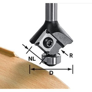 Festool Radius Router Bits for Edge Banding