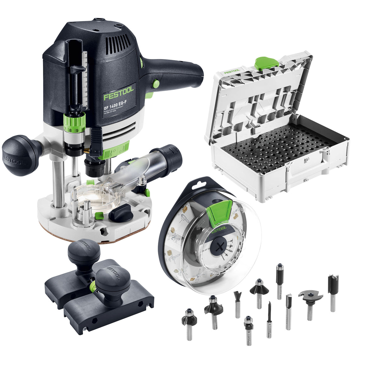 Festool OF 1400 EQ-F-Plus Router Starter Set