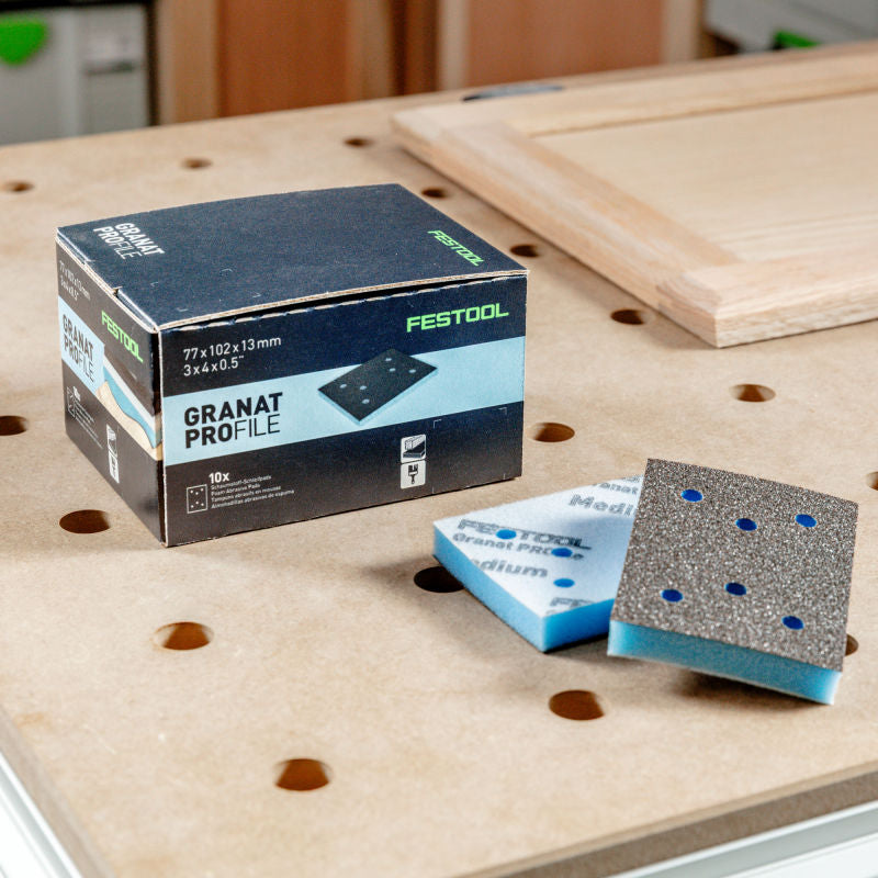 Festool Granat PROfile Abrasives - 3 inch x 4 inch