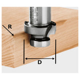 Festool Roundover Router Bits - Hollow Shank