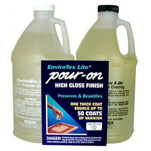 165253: Envirotex Lite Table and Bar Top Epoxy Resin Finish