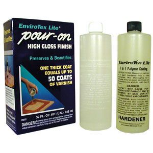 Envirotex Lite Table and Bar Top Epoxy Resin Finish
