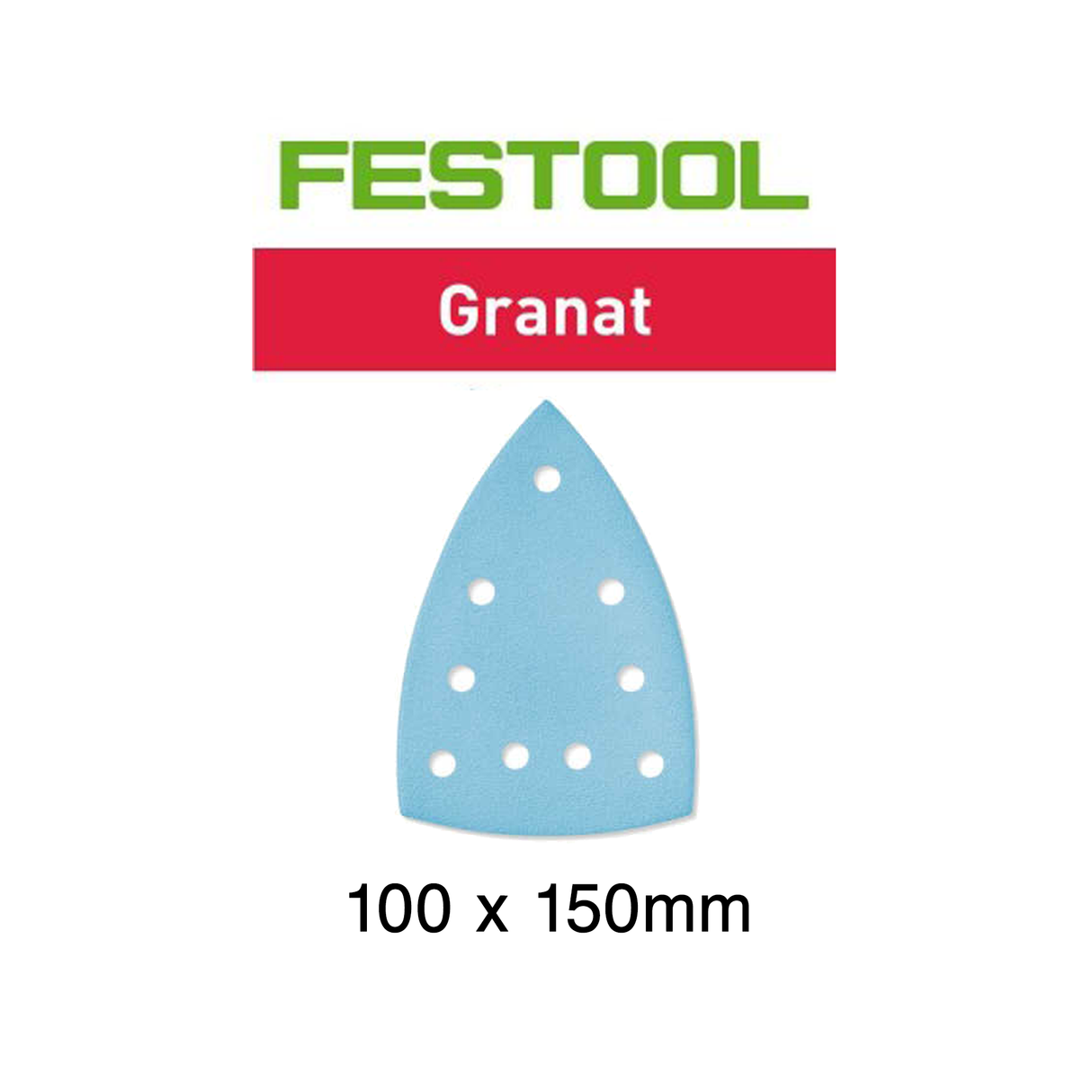 Festool Sandpaper - 100mm x 150mm Delta Sheets