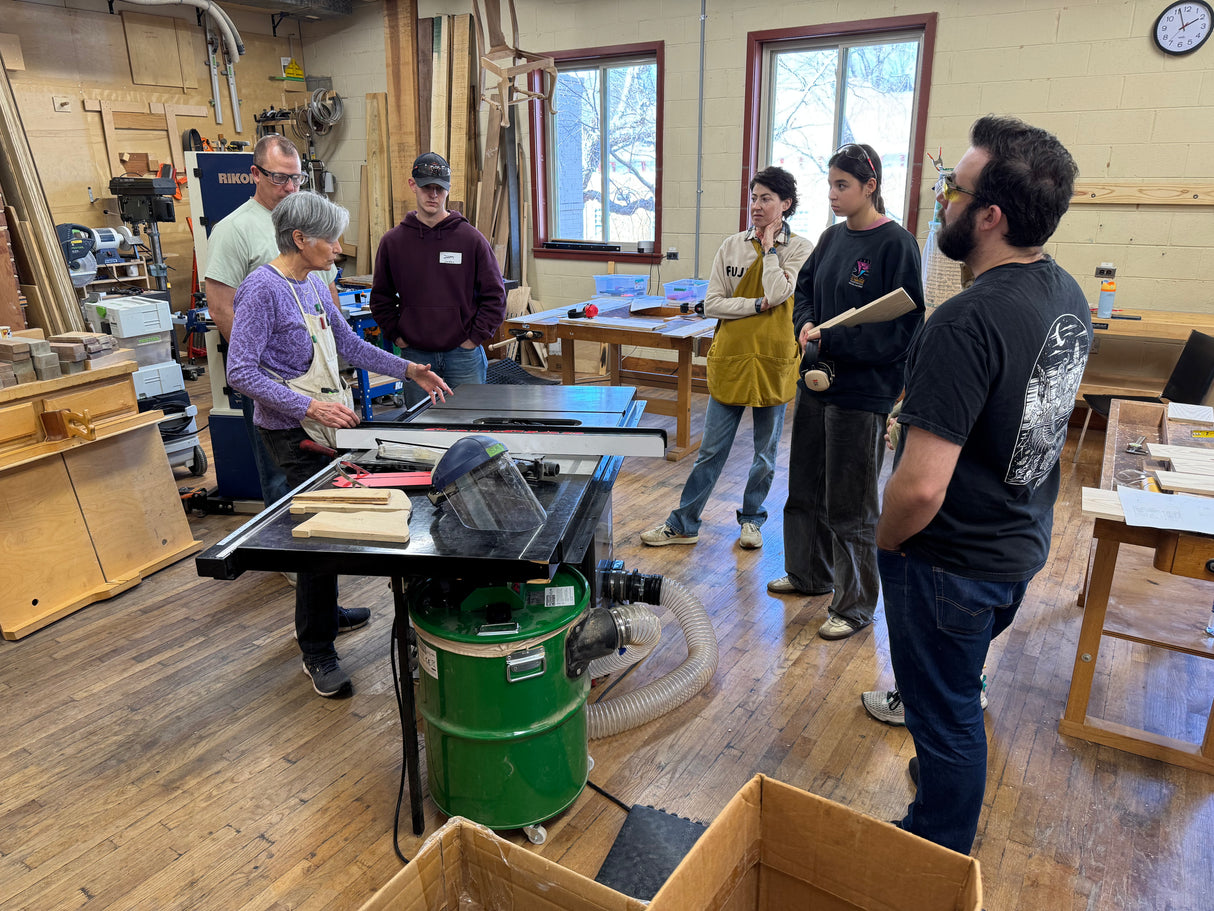 Fundamentals of Woodworking with Sabiha Mujtaba - October 24-25, 2026