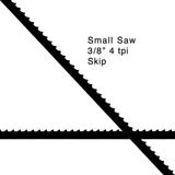 3/8 inch 4TPI Bandsaw Blades for Small Bandsaws