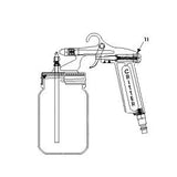 192718: Critter Spray Gun Air Valve Cap O-Ring - Pack of 5