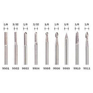 Dremel 1/8 inch Tungsten Carbide Cutters
