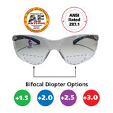 FastCap Cateye Anti-Fog Magnifying Safety Glasses