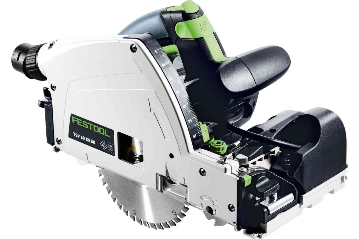 Festool TSV 60 KEB-F-Plus Plunge Cut Track Saw with Scoring Blade