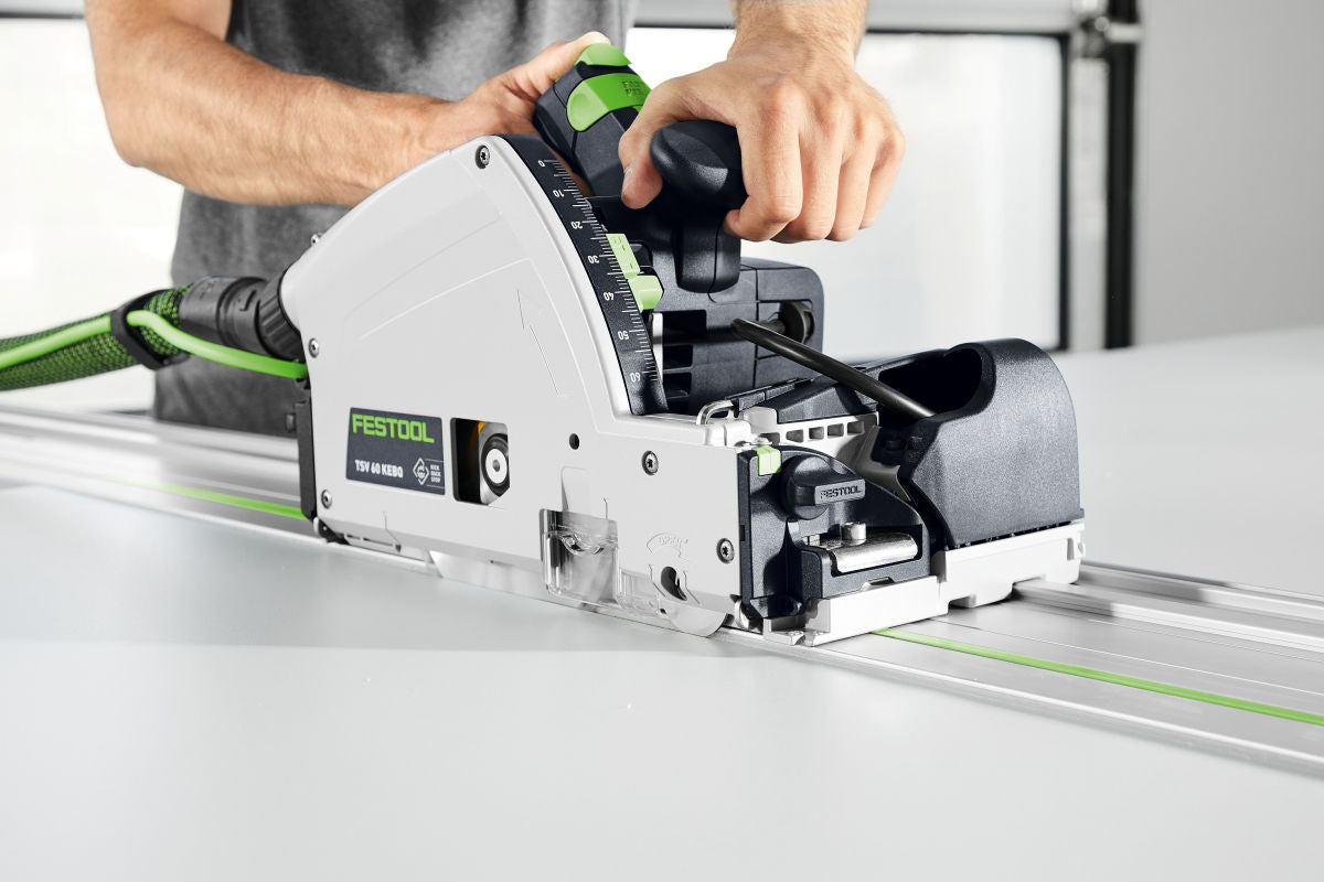 翔和 Festool TSV 60 KEB-F-Plus Plunge Cut Track Saw with Scoring Blade