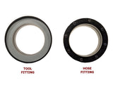 Magnetic Quick Connect Dust Fittings - 4 inch