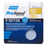 156811: Norton ProSand Multi-Air Hook & Loop Discs - 5 inch